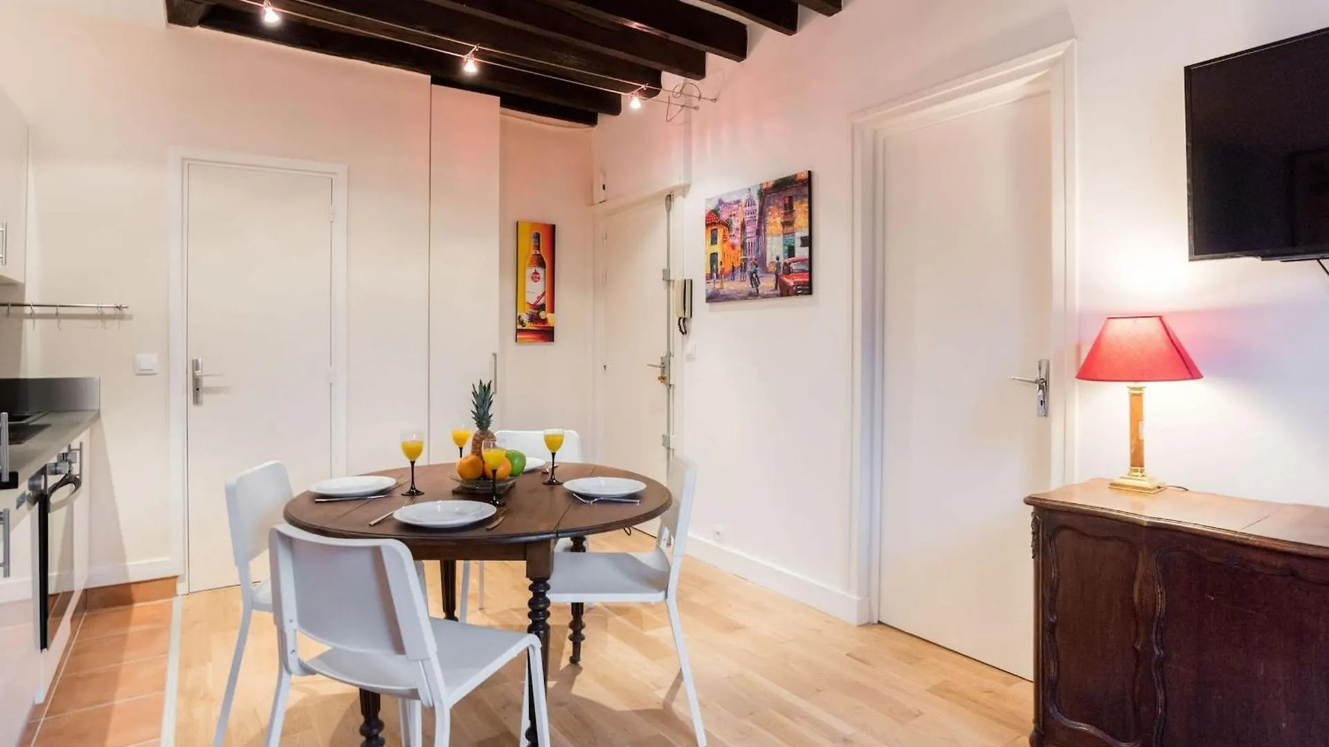 Apartmán Arts Et 1Br Cozy Flat Paříž 0*,