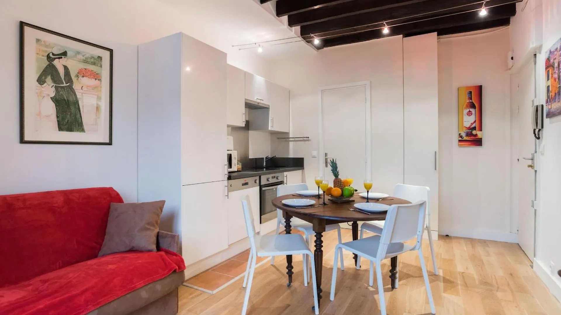 Apartament Arts Et 1Br Cozy Flat Paryż